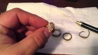 Metal Detecting Etrac - 5 Ring Day with Gold