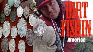 Dirt Fishin America Episode 7: Metal Detecting a Silver Spill, and hordes of other coins!